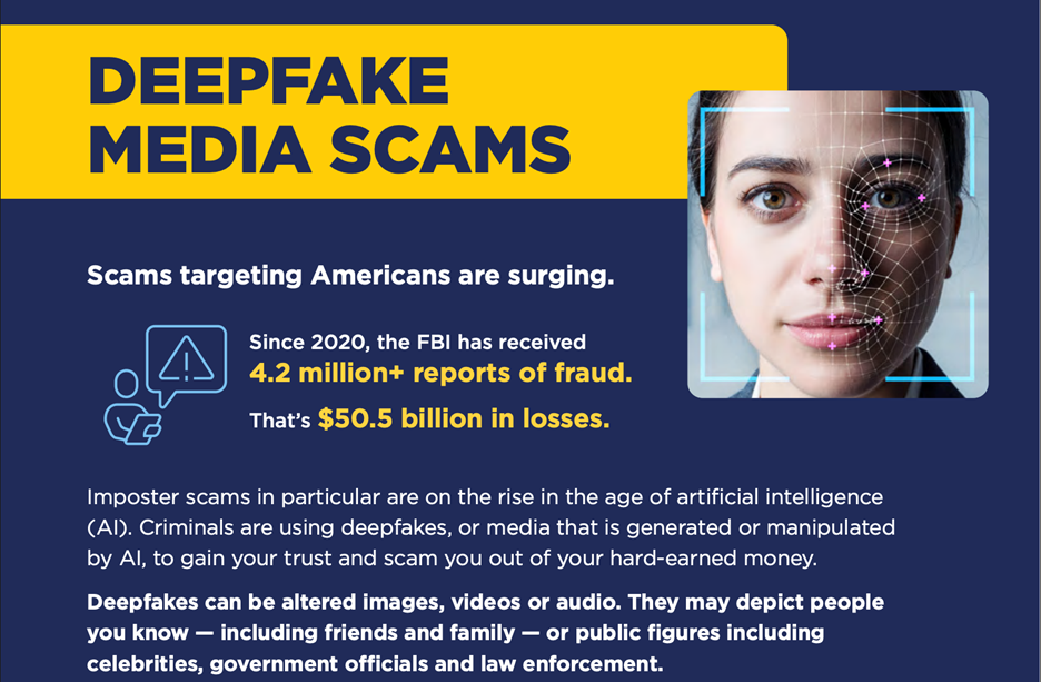 Deepfake Media Scams